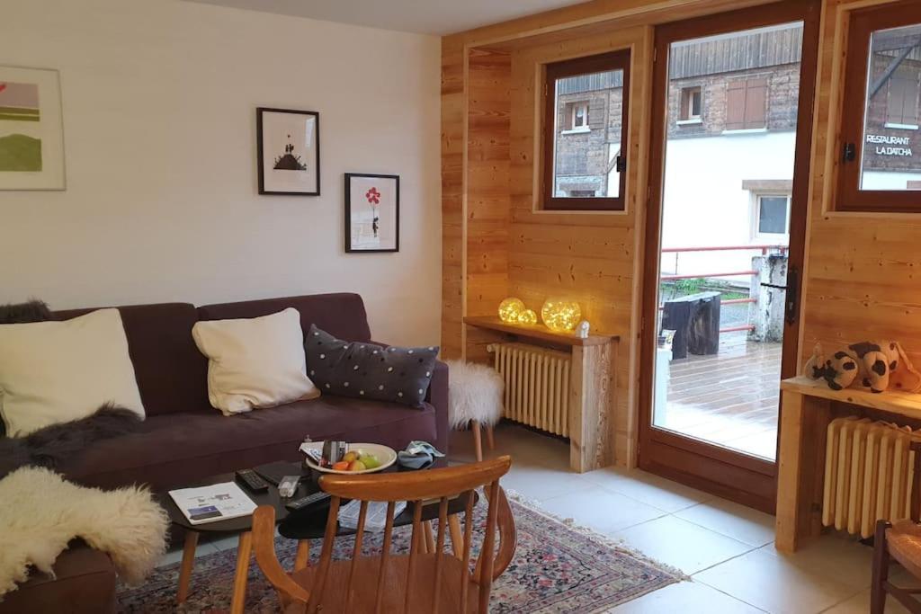 Appartement La Duchère Le Plan-la Giettaz massif des Aravis Extérieur photo