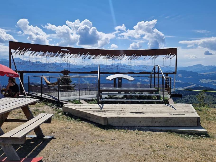 Appartement La Duchère Le Plan-la Giettaz massif des Aravis Extérieur photo