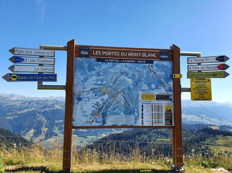 Appartement La Duchère Le Plan-la Giettaz massif des Aravis Extérieur photo