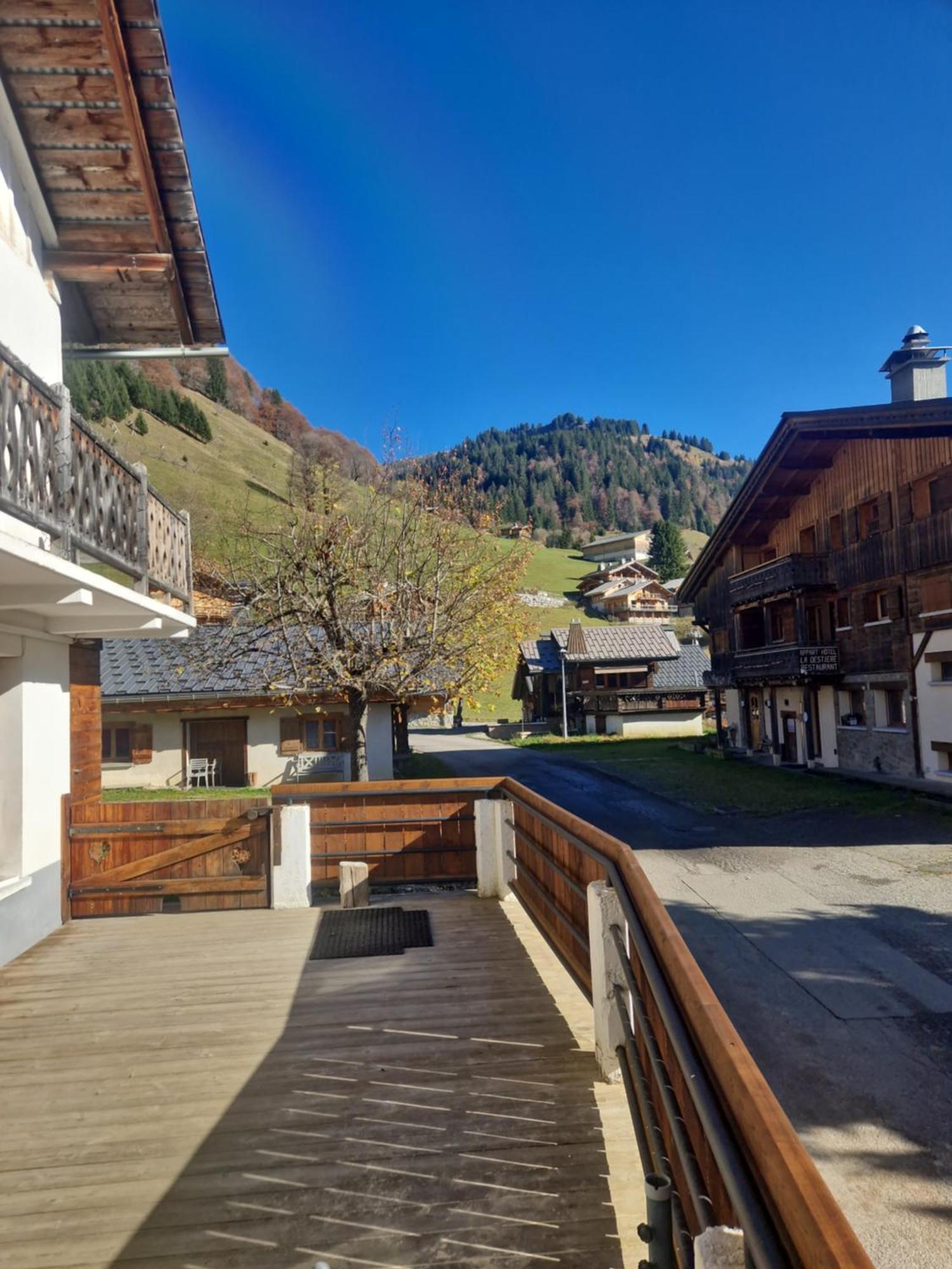 Appartement La Duchère Le Plan-la Giettaz massif des Aravis Extérieur photo